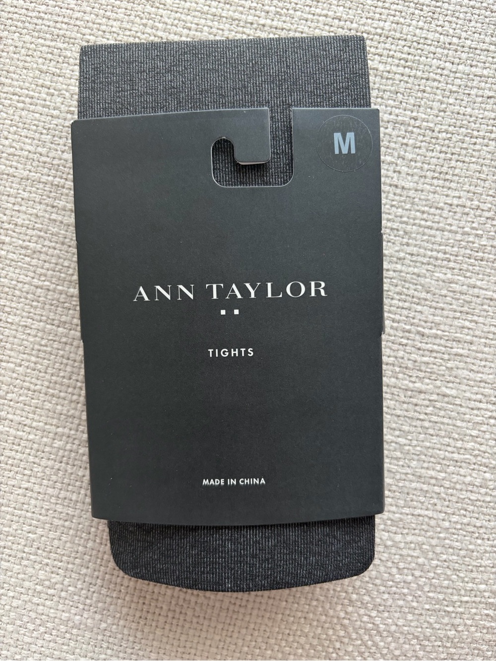 Ann Taylor Women's Medium Charcoal Gray Tights